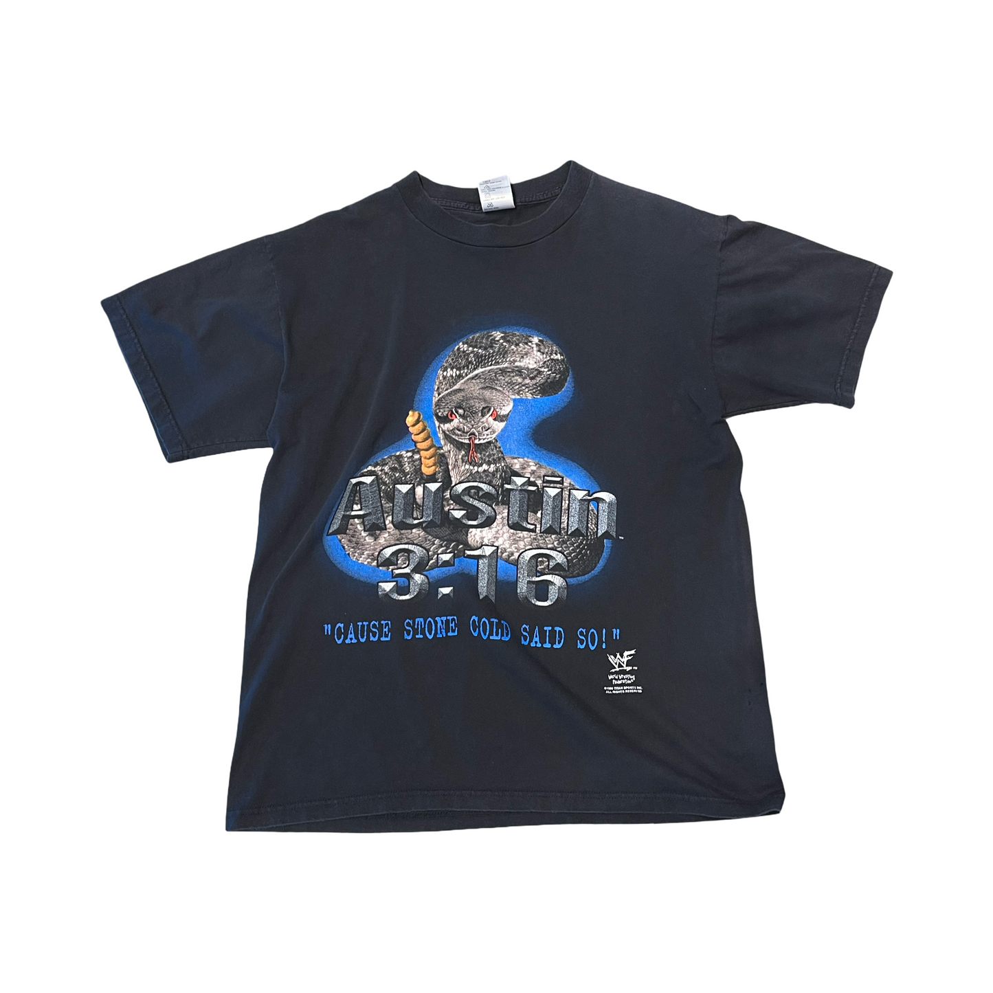 Vintage WWF Cause Stone Cold Said So Tee
