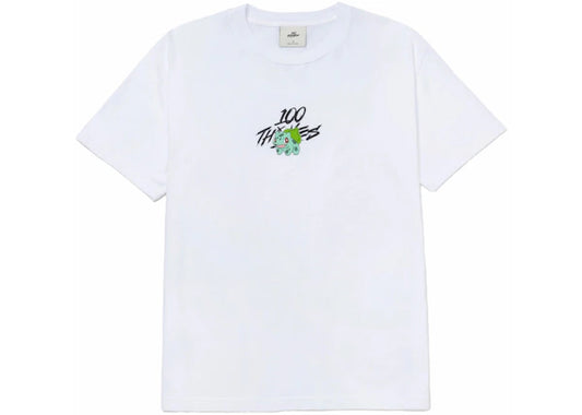 100 Thieves x Pokémon Bulbasaur Core T-shirt - White