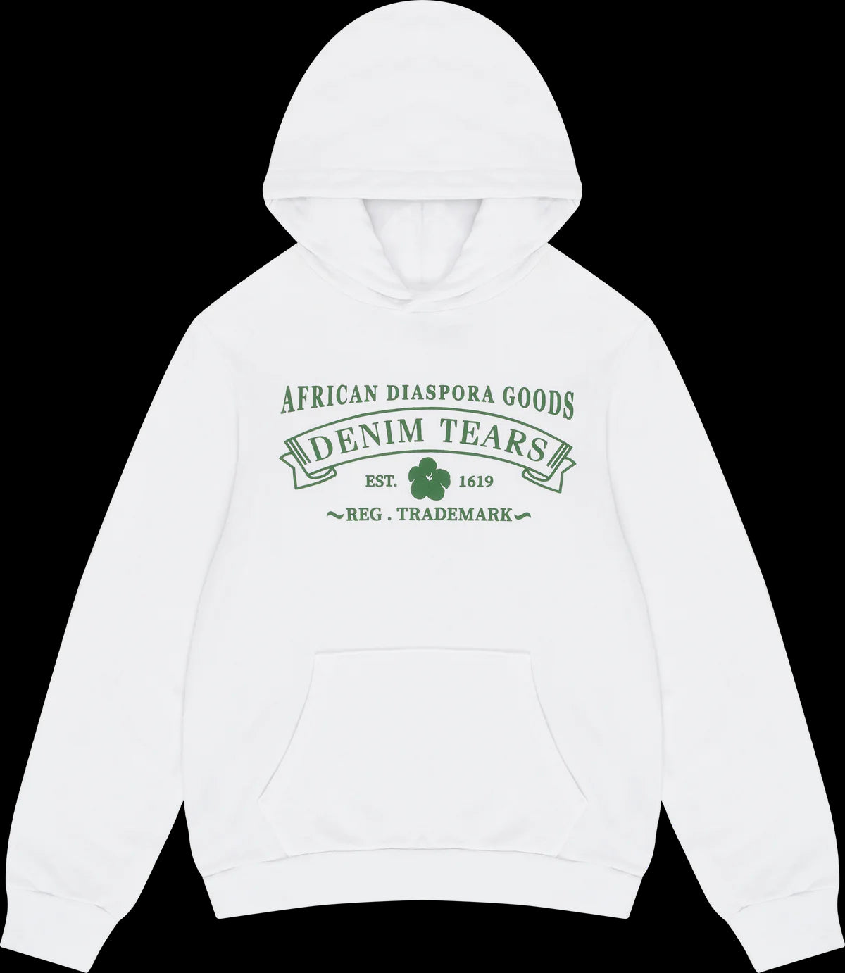 Denim Tears ADG Hoodie White
