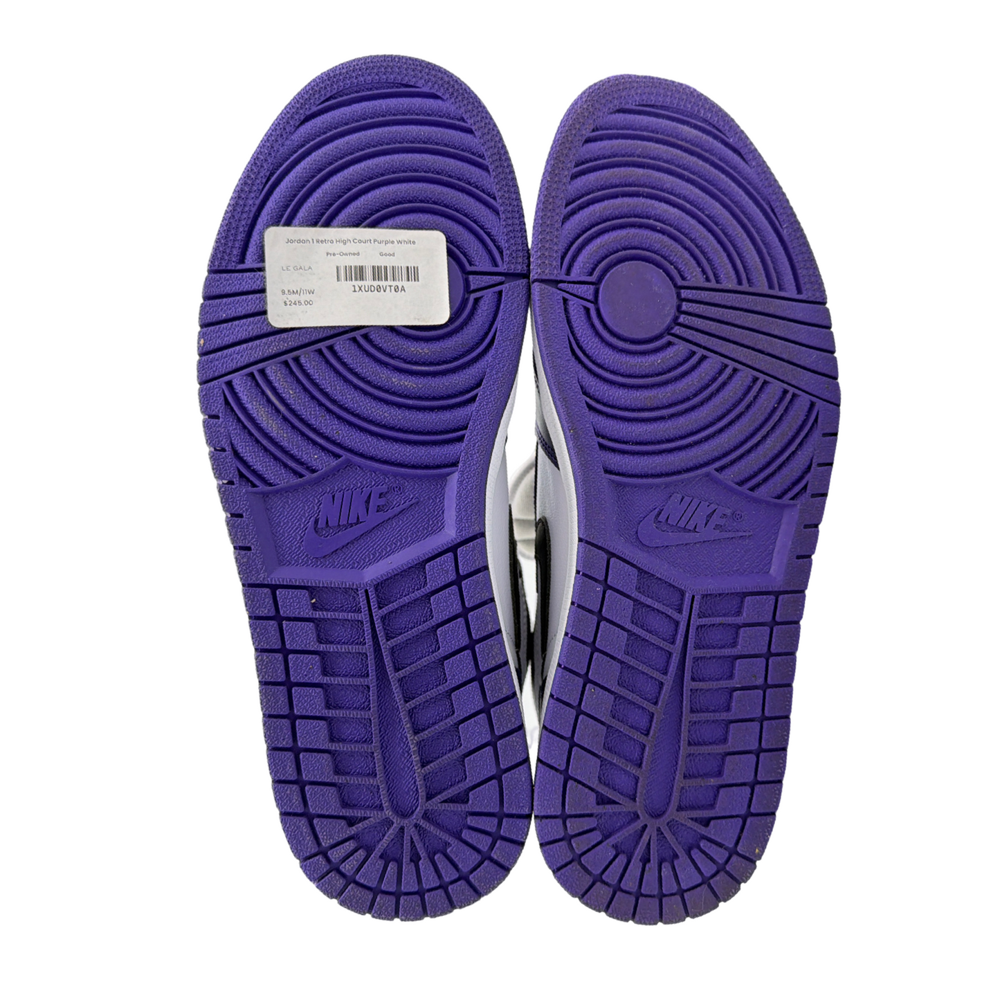 Jordan 1 Retro High Court Purple White