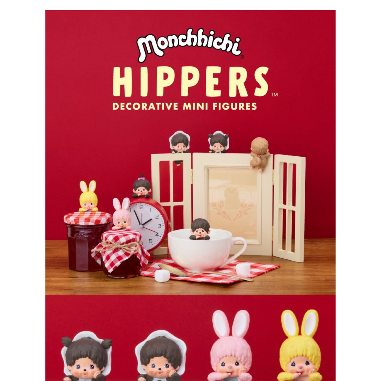 Sonny Angel Hippers Monchhichi Series Single Blind Box