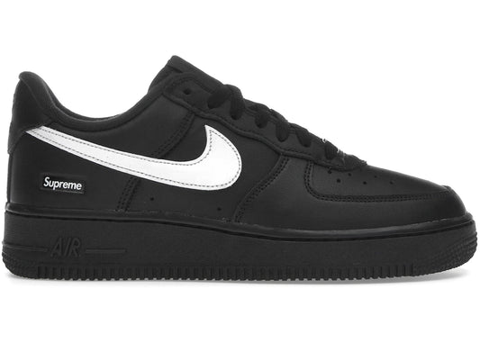 Nike Air Force 1 Low Supreme Black White - Iconic Style and Comfort