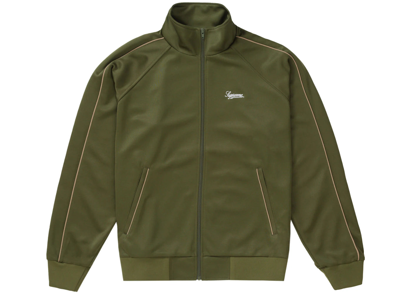 Supreme Tricot Track Jacket Olive