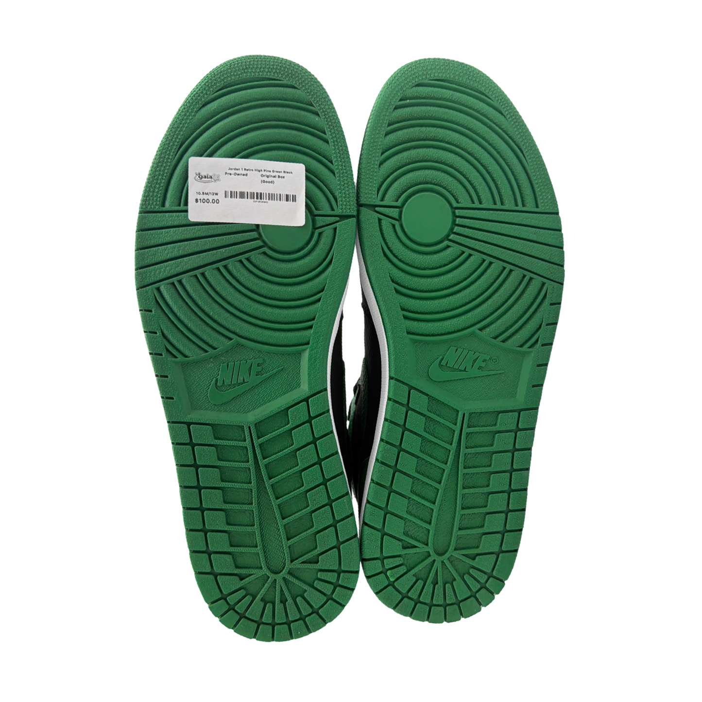 Jordan 1 Retro High Pine Green Black