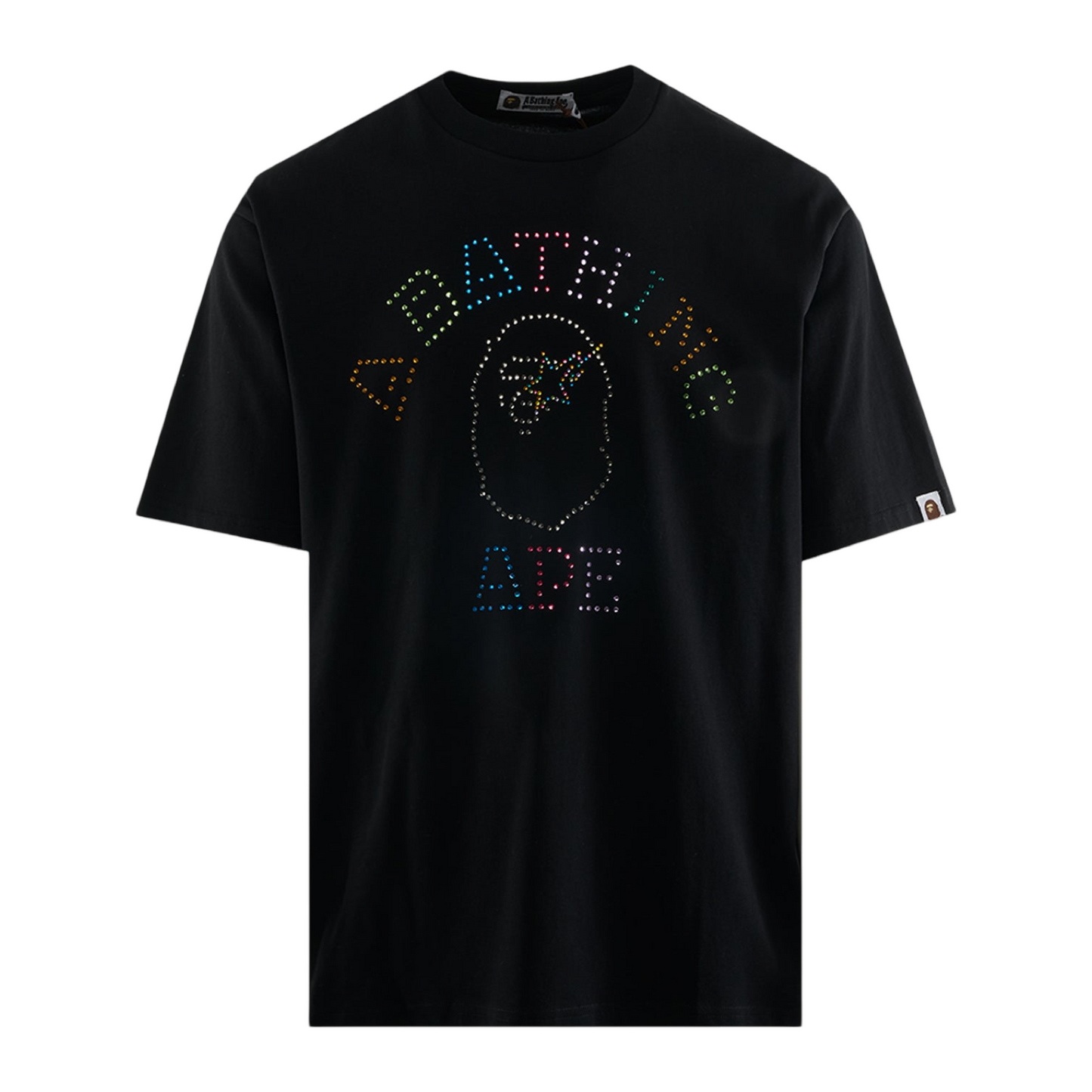 Bape Swavorski Tee Black