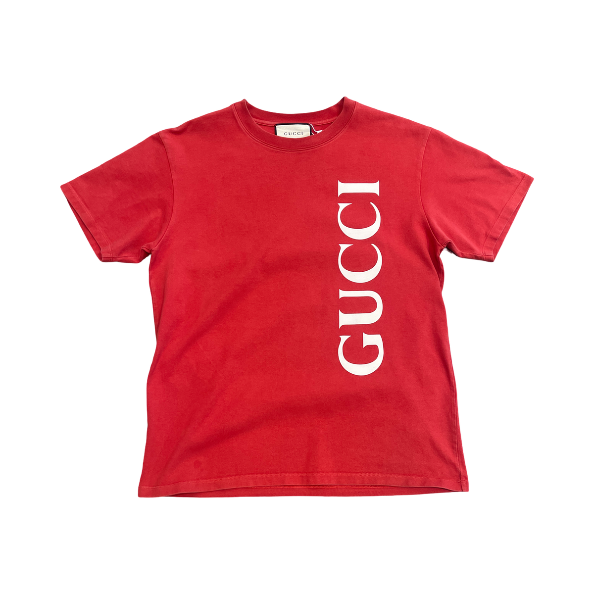 Gucci Logo Red Tee