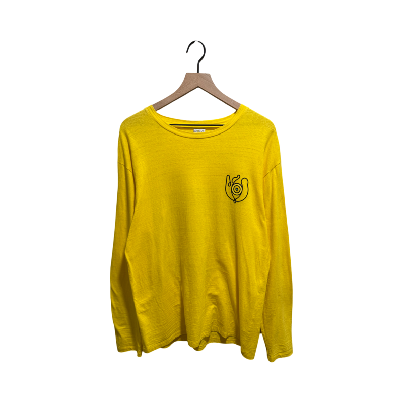 Loewe ELN EYE Nature Logo Longsleeve T-Shirt Yellow