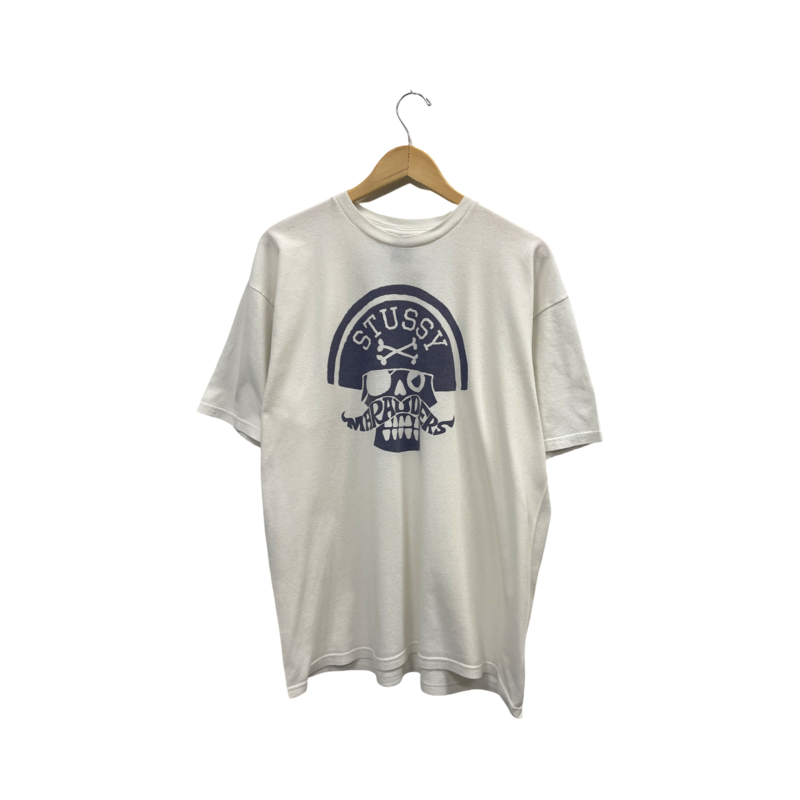 Stussy Maraliders Pirate Tee White
