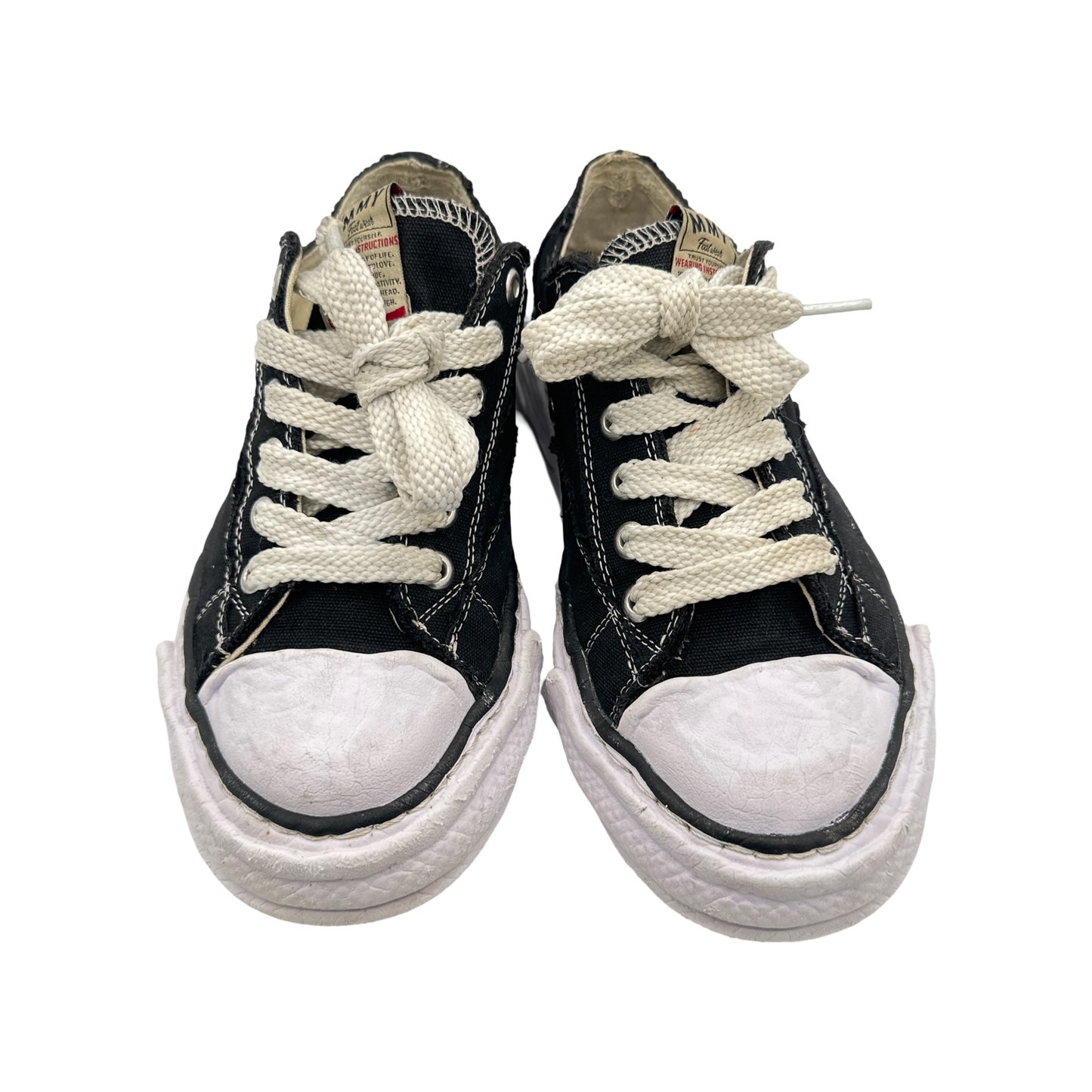 Maison Mihara Yasuhiro Peterson OG Sole Canvas Low Black
