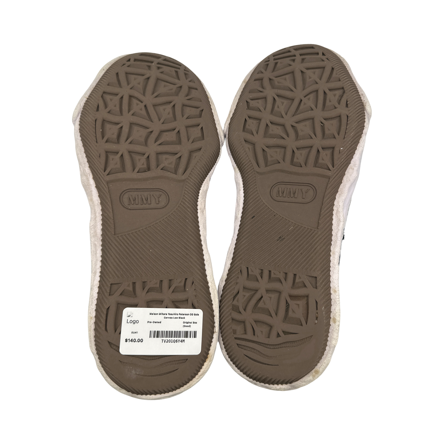 Maison Mihara Yasuhiro Peterson OG Sole Canvas Low Black
