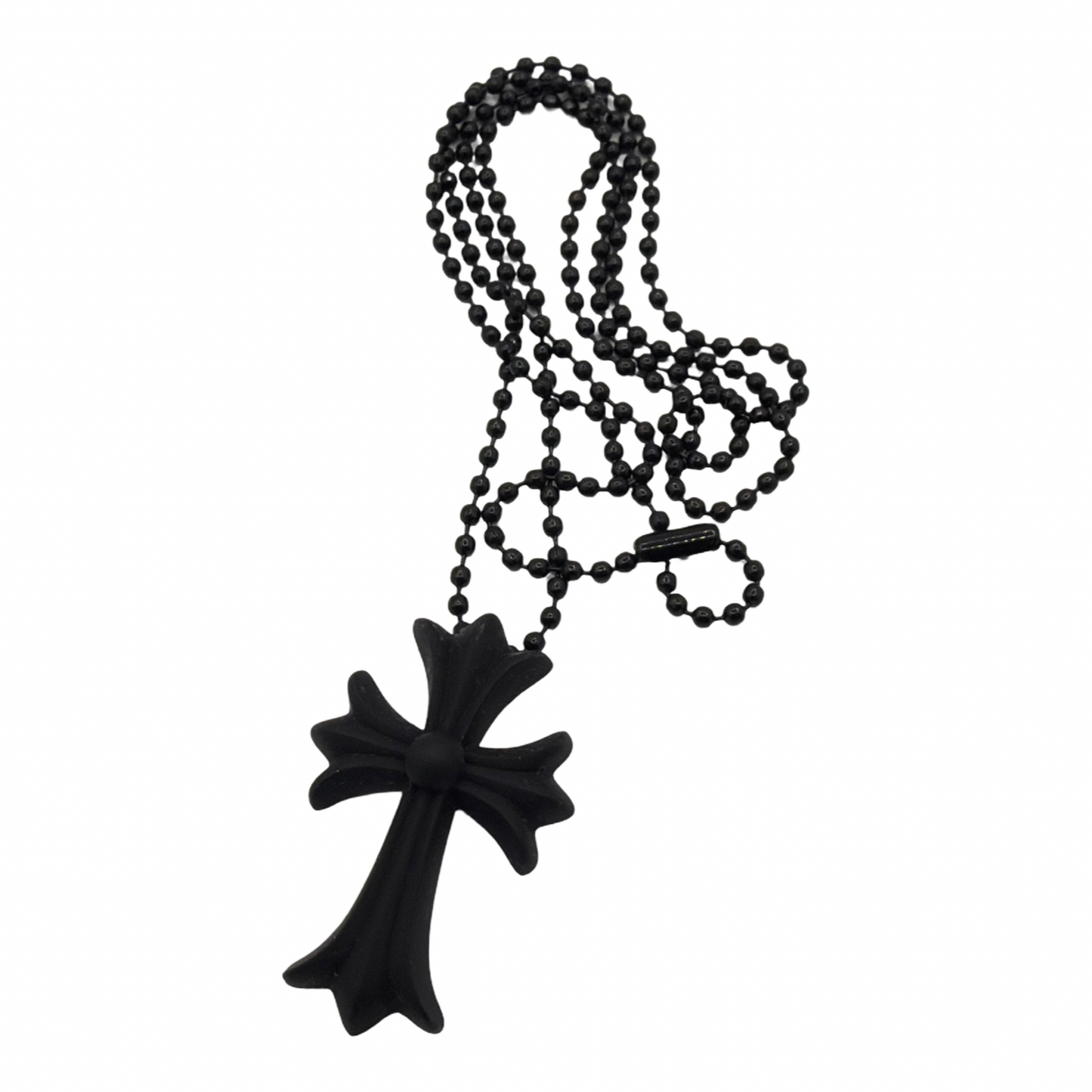 Chrome Hearts Silicone Neckalce Black