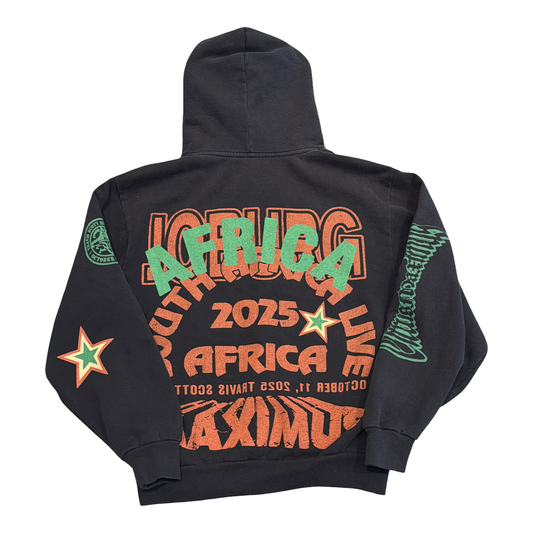 Travis Scott UTOPIA Africa Hoodie Black