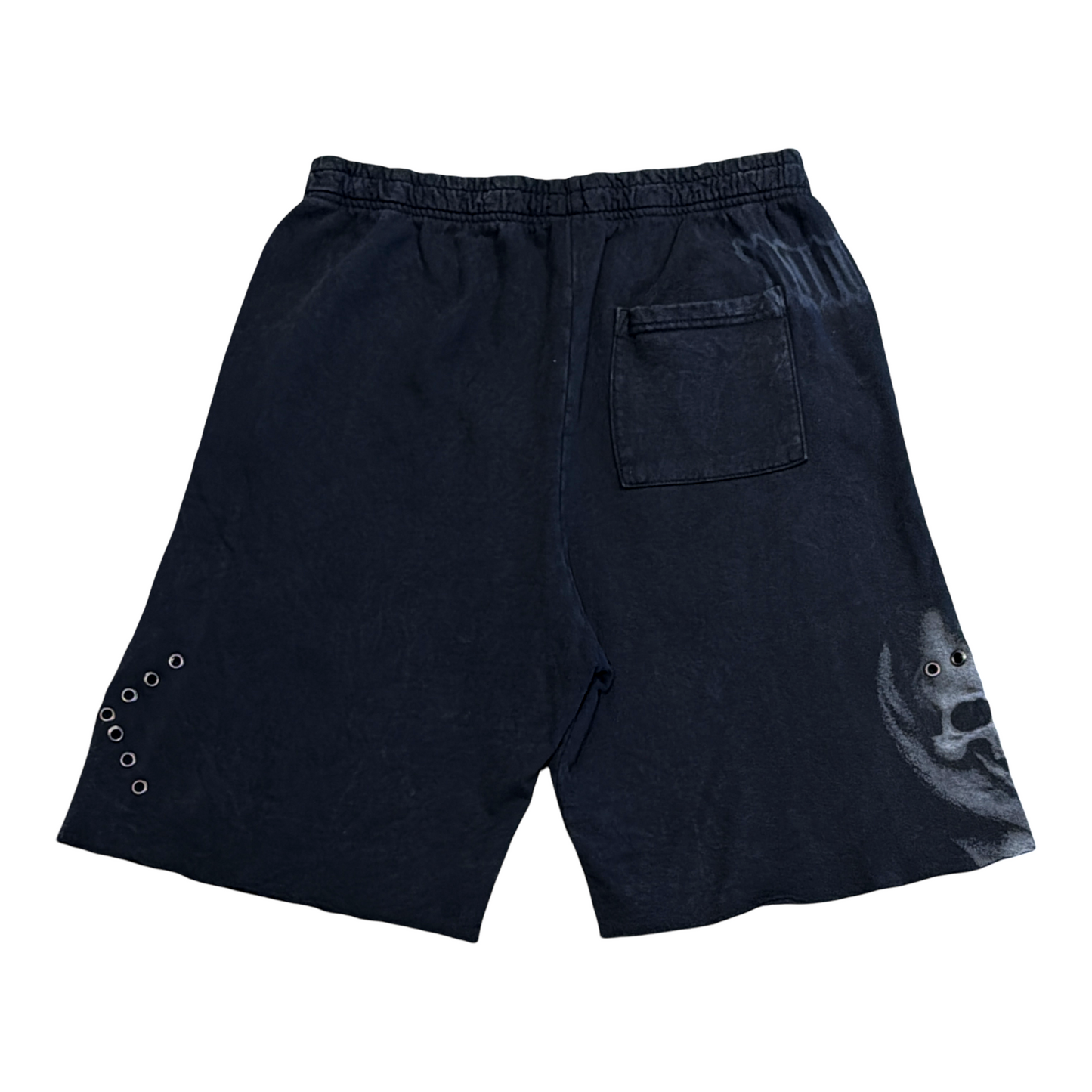 Travis Scott Circus Maximus Black Skull Shorts