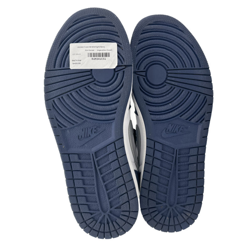 Jordan 1 Low SB Midnight Navy
