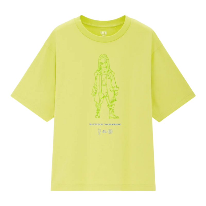 Billie Eilish x Takashi Murakami Green Tee
