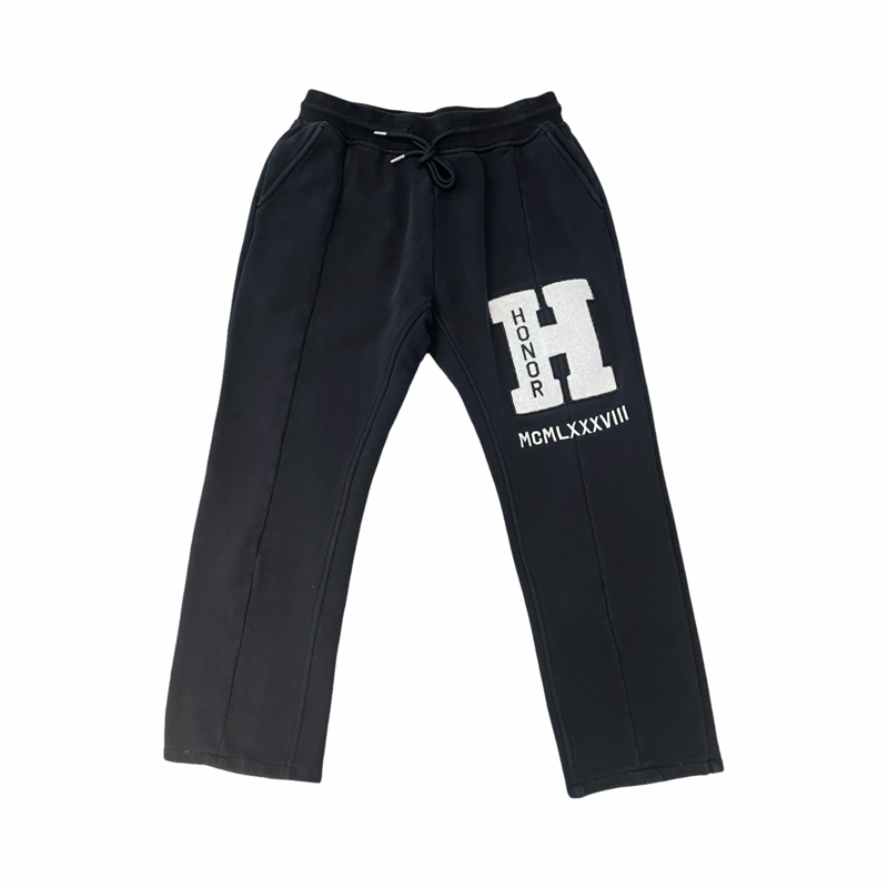 Honor The Gift Black Sweats - Stylish and Comfortable