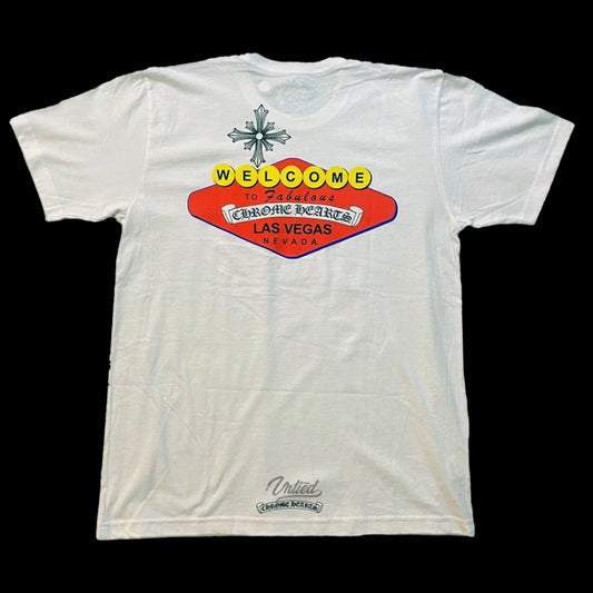 Chrome Hearts Las Vegas Exclusive T-Shirt (Color Print) White