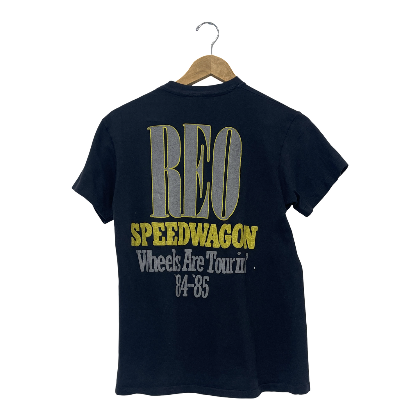 1984 Reo Speedwagon Wheels Are Tourin Tee