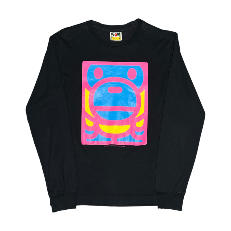 Bape Baby Milo Black L/S