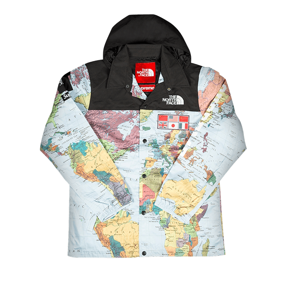 Supreme x The North Face Expedition Coaches Jacket 'Map'