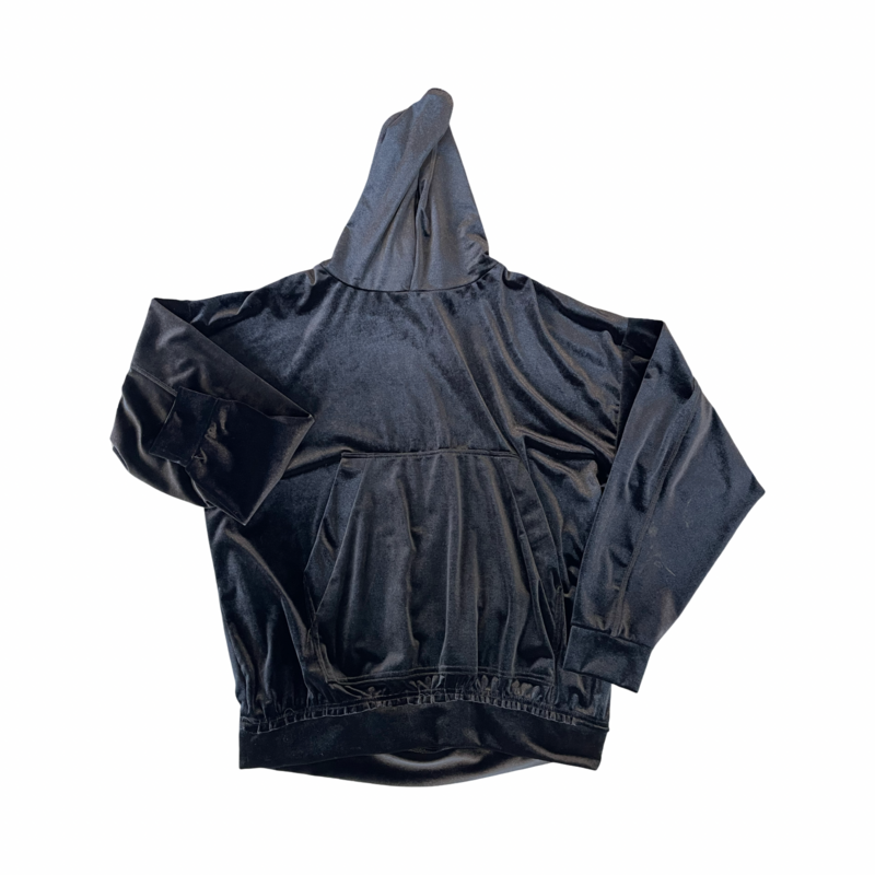 Represent Velour Black Hoodie