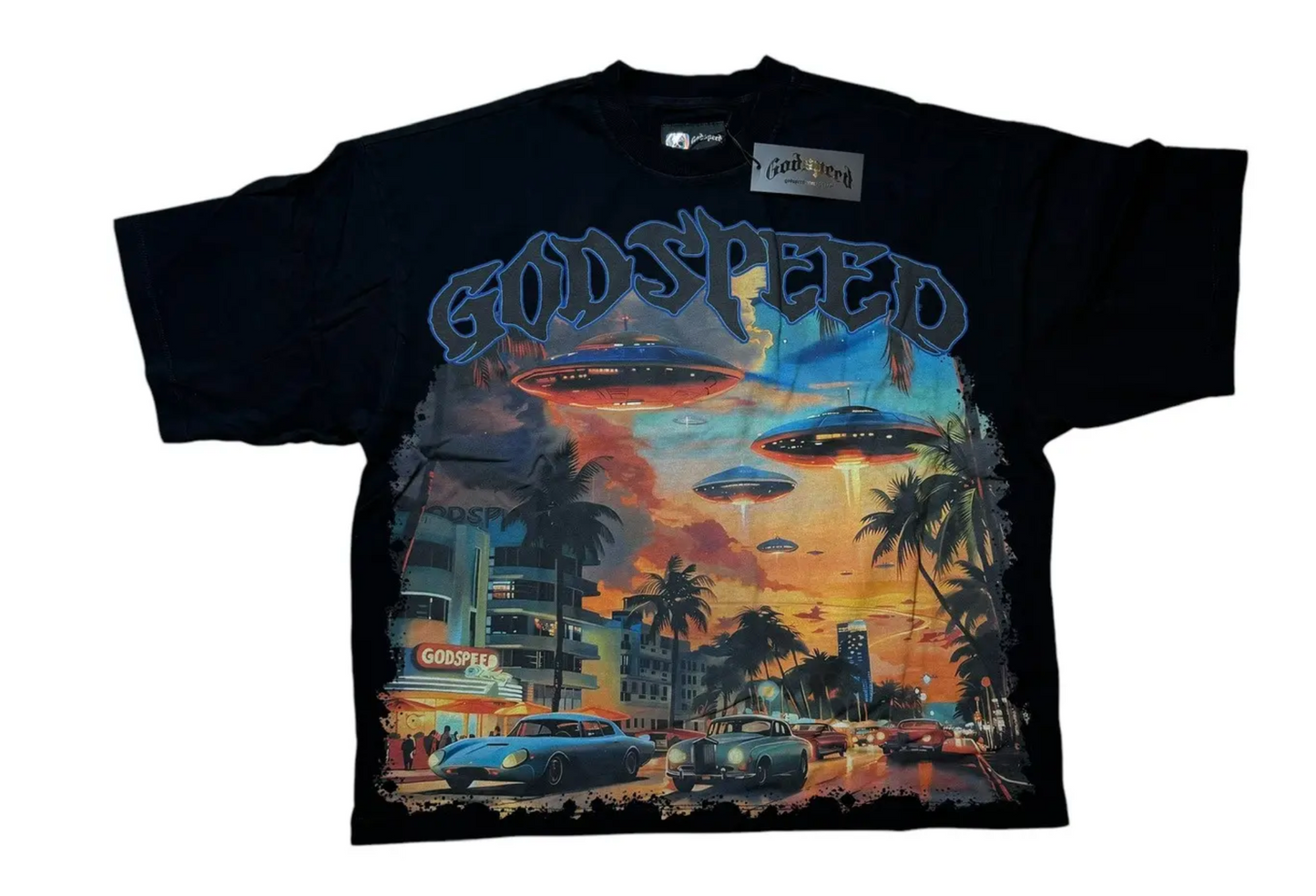 Godspeed Miami UFO T-Shirt