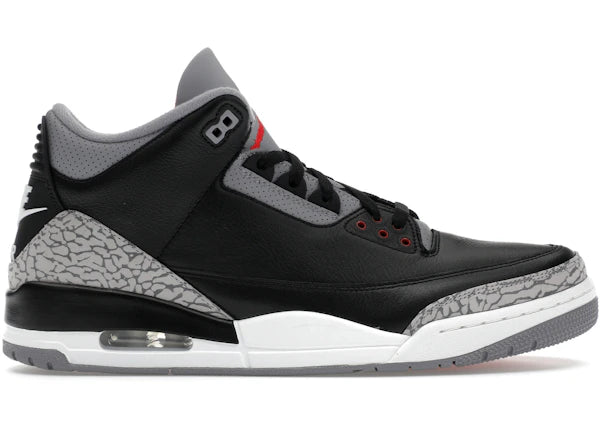 Jordan 3 Retro OG Black Cement (2024) - Iconic Sneaker Redefined
