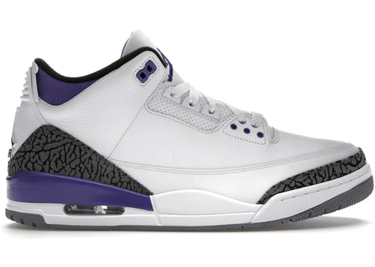 Air Jordan 3 Retro Dark Iris - Stylish Basketball Sneakers