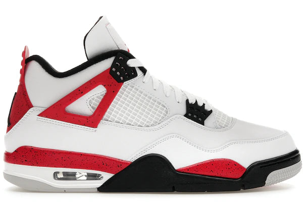 Jordan 4 Retro Red Cement - Iconic Basketball Sneakers