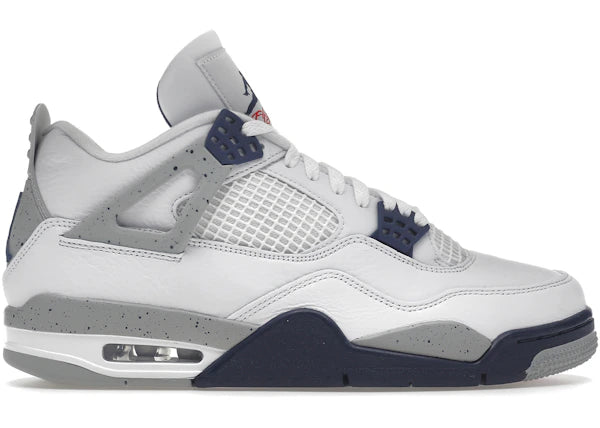 Jordan 4 Retro Midnight Navy - Iconic Basketball Sneakers