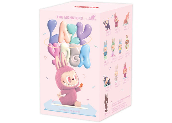 Pop Mart Labubu The Monsters Lazy Yoga Series Figures Single Blind Box