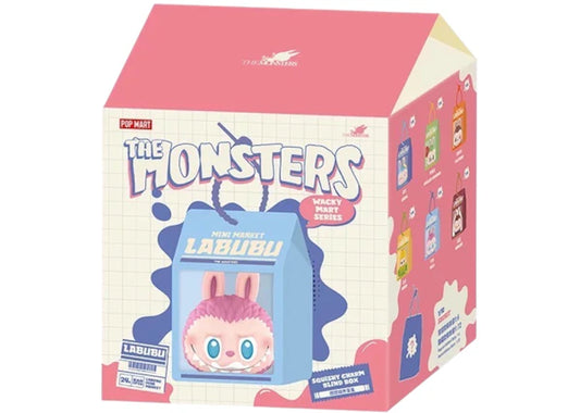 Pop Mart Labubu The Monsters Wacky Mart Series Squishy Charm - Single Blind Box