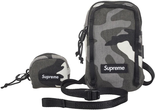 Supreme Camera Bag + Mini Pouch Snow Camo - Versatile and Stylish Storage Solution