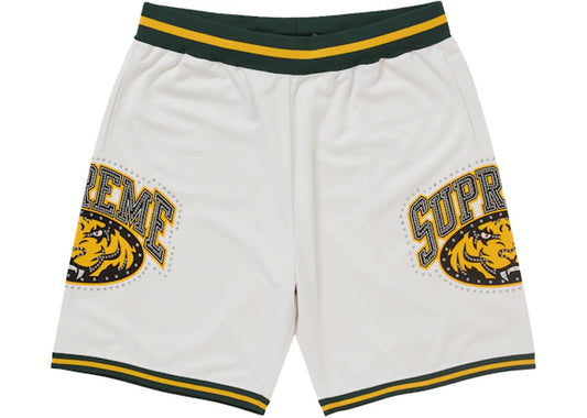 Supreme Studded Basketball Short - White