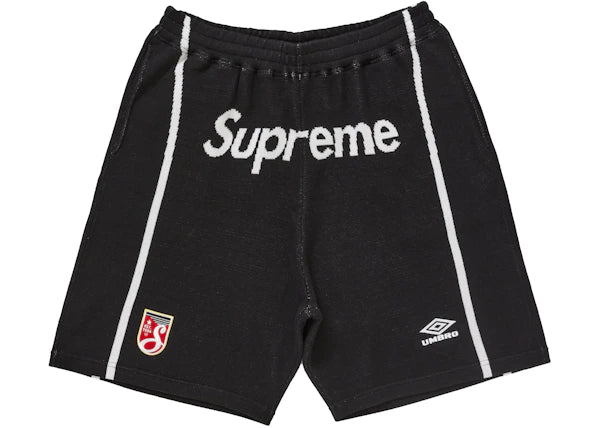 Supreme Umbro Knit Soccer Short - Black