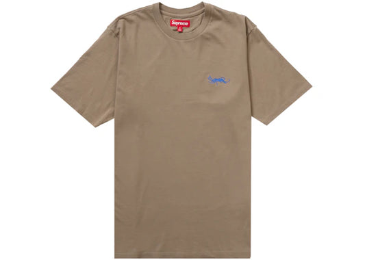 Supreme Washed Tag S/S Top in Dusty Olive - XL