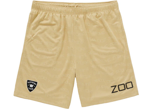 Supreme Zoo York Soccer Short Light Yellow - Stylish and Comfortable