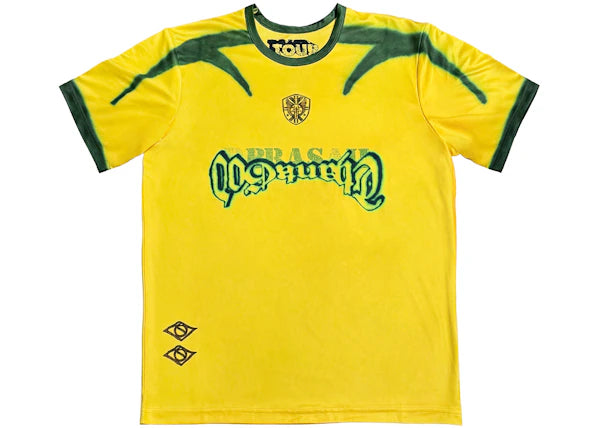 Travis Scott Brazil Soccer Jersey - Yellow