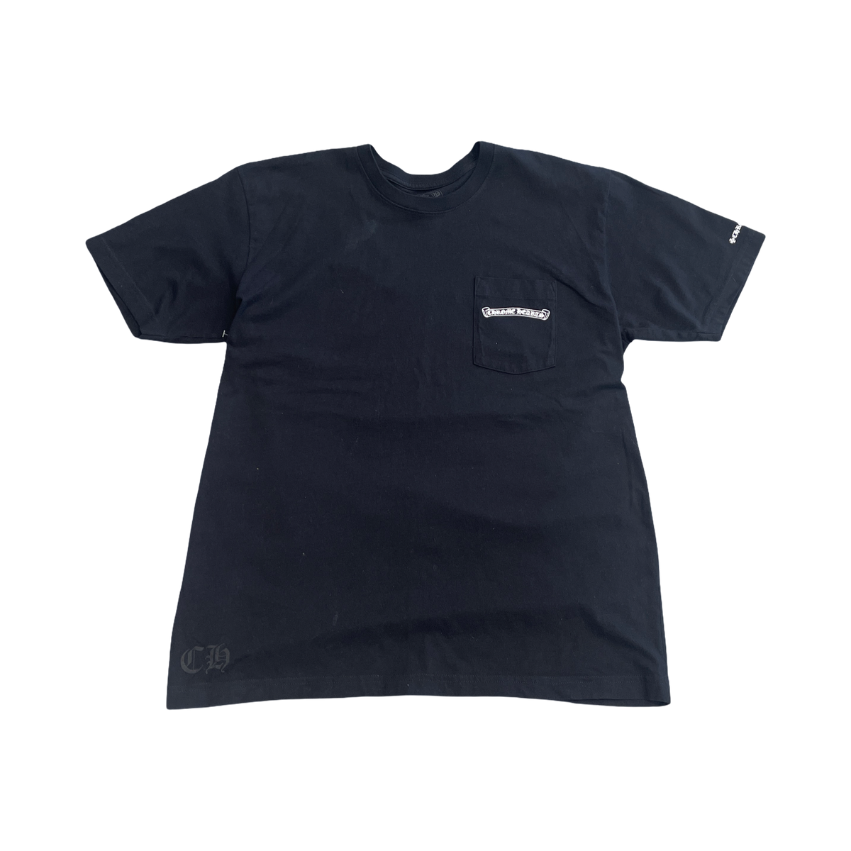 Chrome Hearts Scroll Logo T-shirt Black