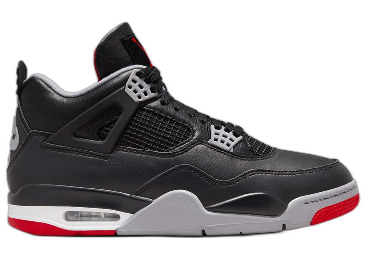 Air Jordan 4 Retro Bred Reimagined - Iconic Style and Comfort