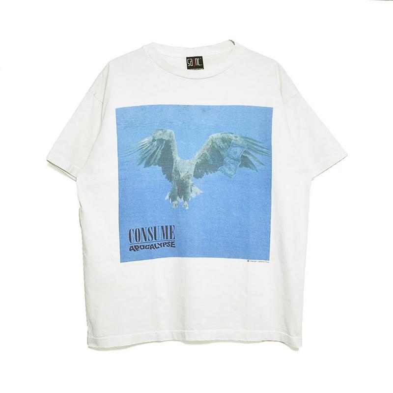 Saint Mxxxxxx Eagle Tee - White