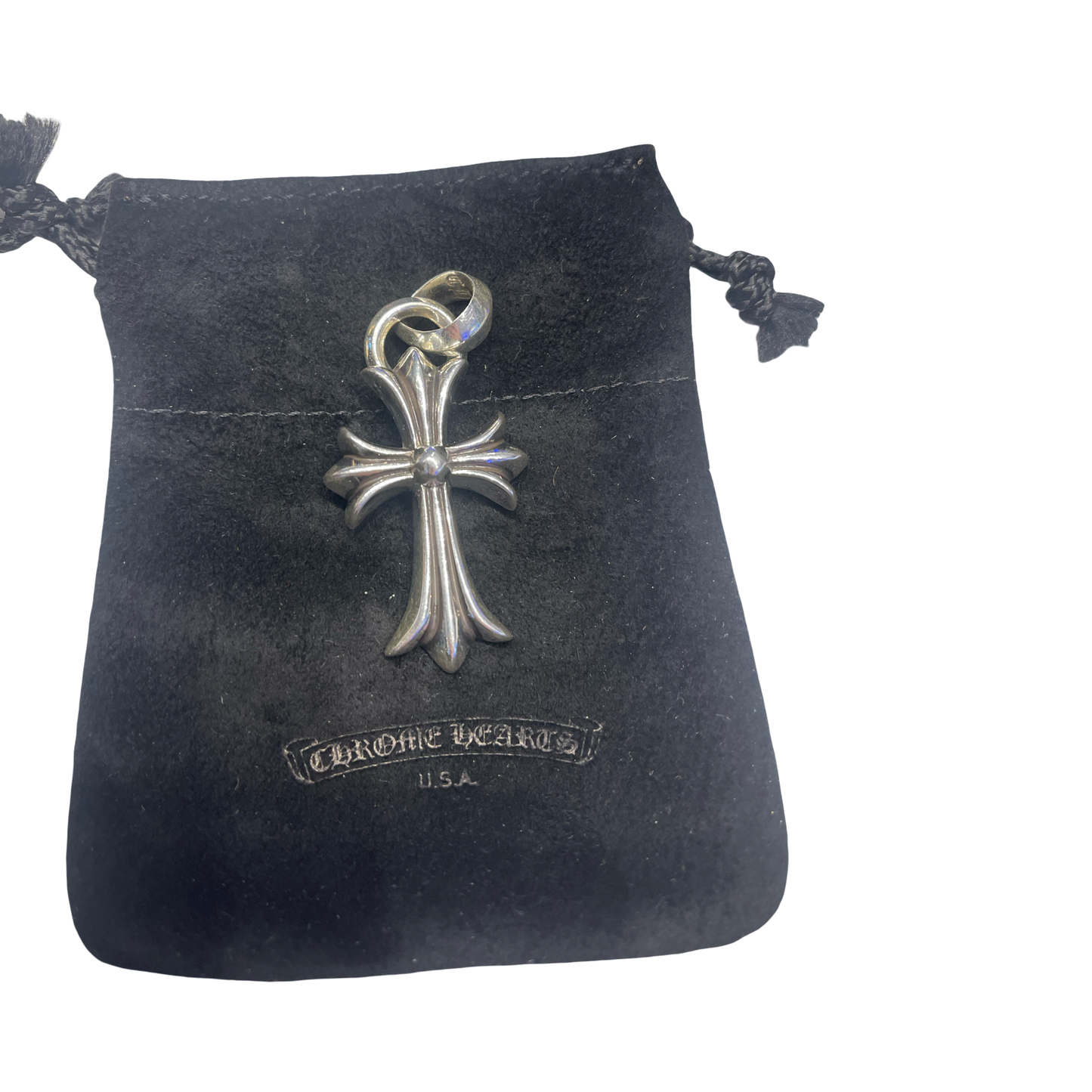 Small Chrome Hearts Cross w/ bale