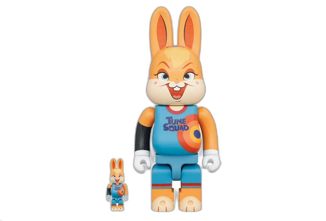 Bearbrick x Space Jam: A New Legacy Rabbrick Lola Bunny 100% & 400% Set