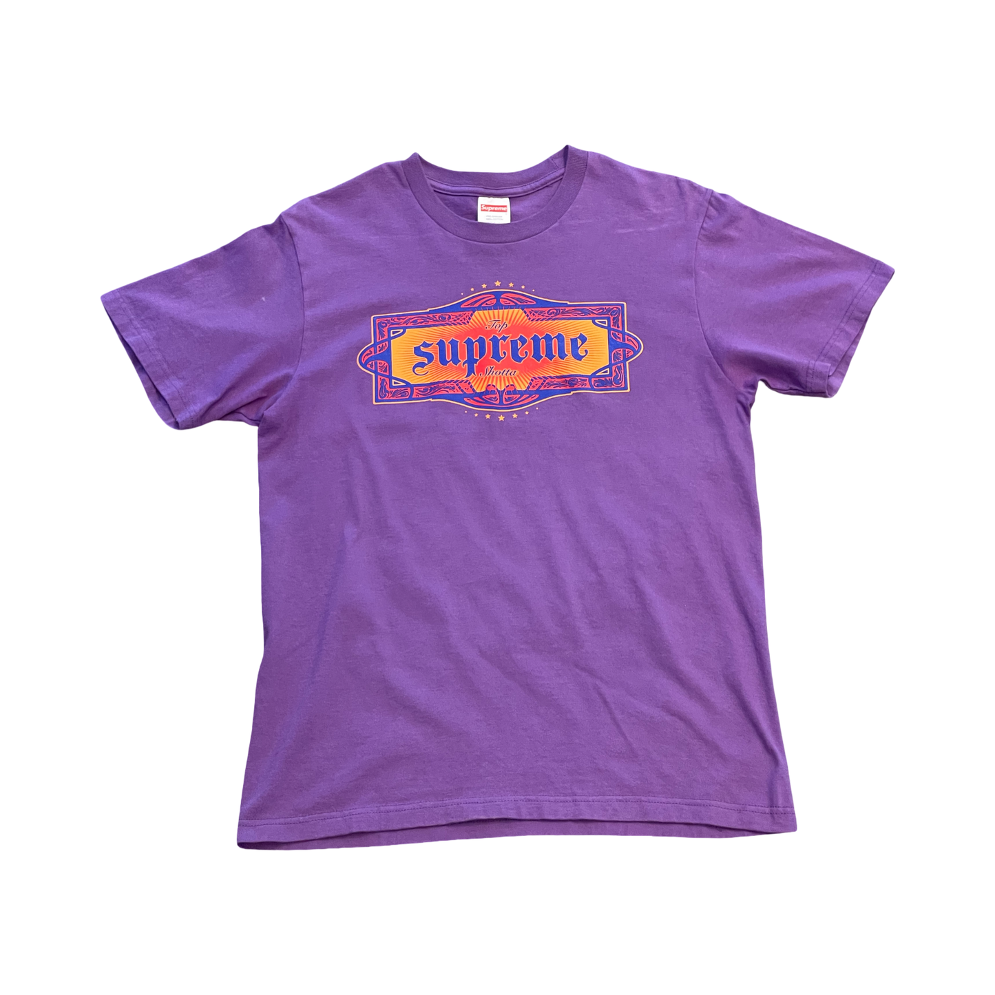 Supreme Top Shotta Tee Purple