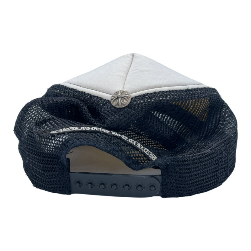 Chrome Hearts Multi Color Crosses Trucker Hat White
