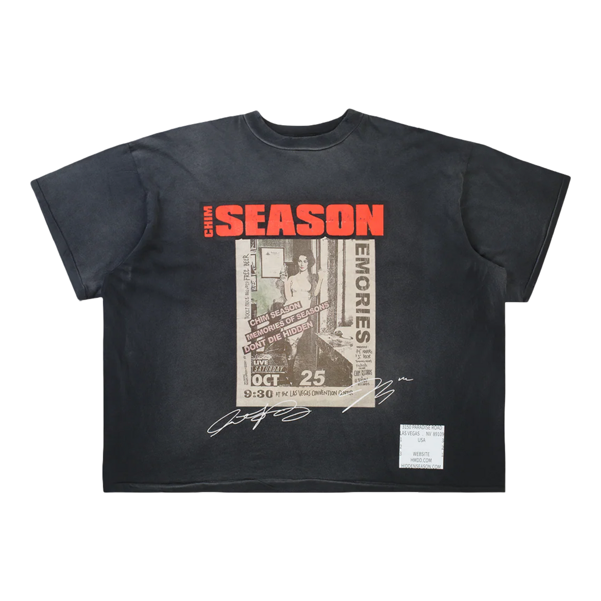 HMDD CHIM SEASON VINTAGE TEE