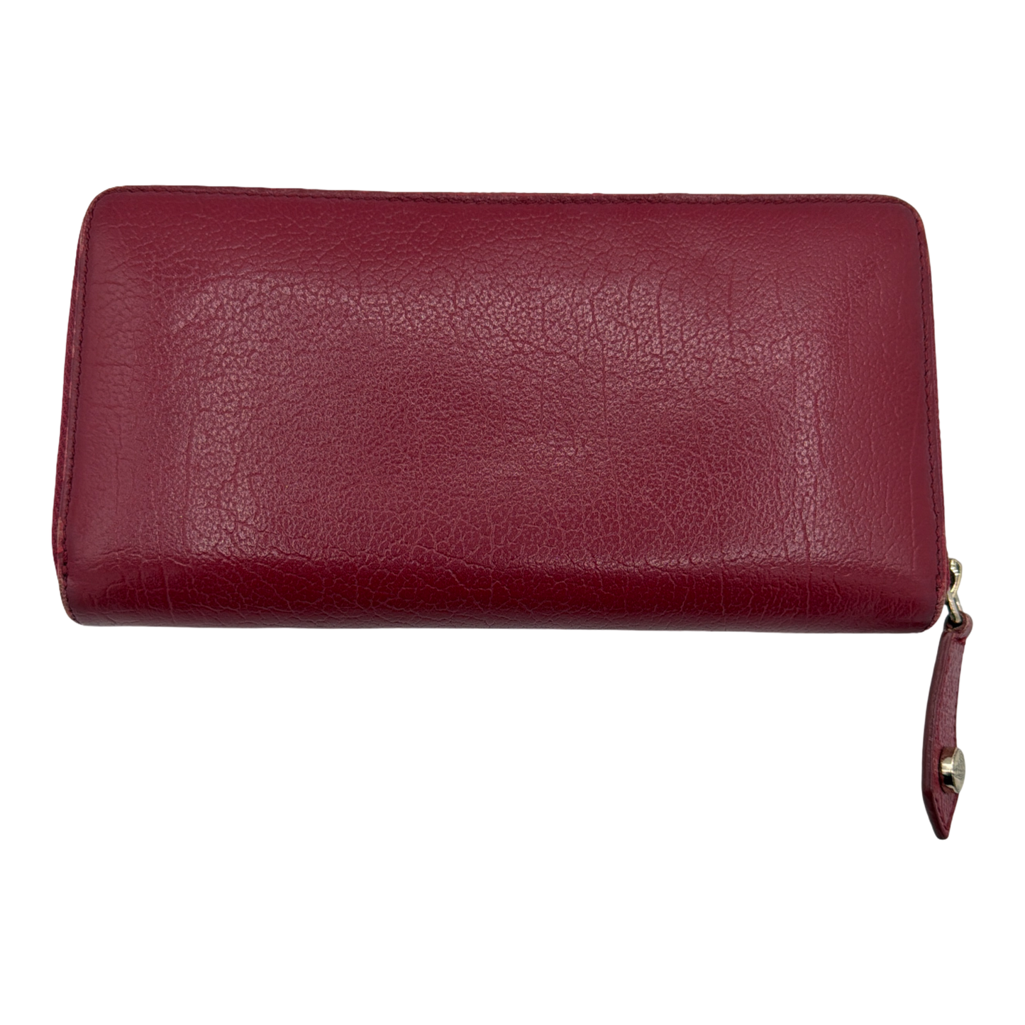 Vivienne Westwood Zip Up Red Long Wallet