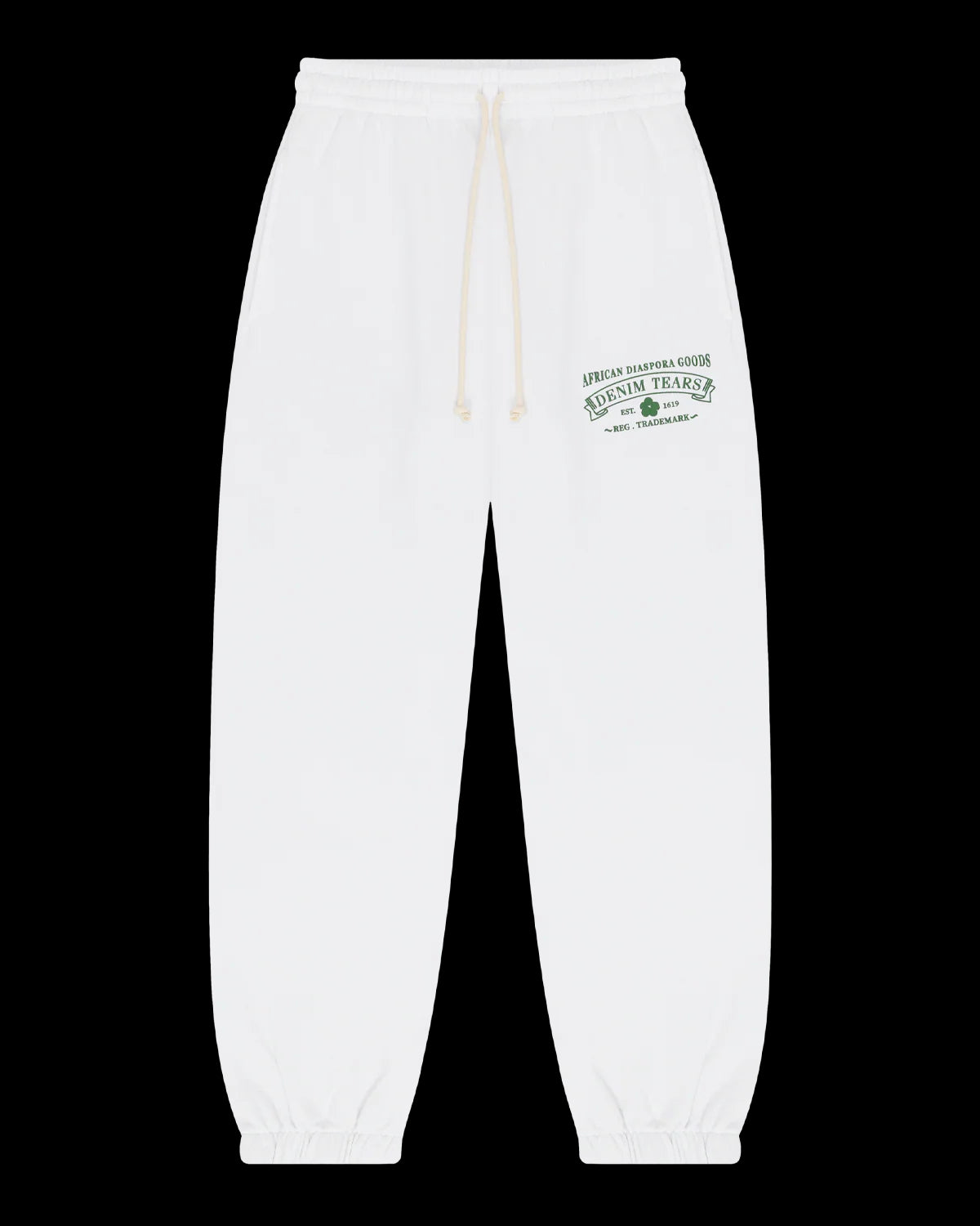 Denim Tears ADG Sweatpants White