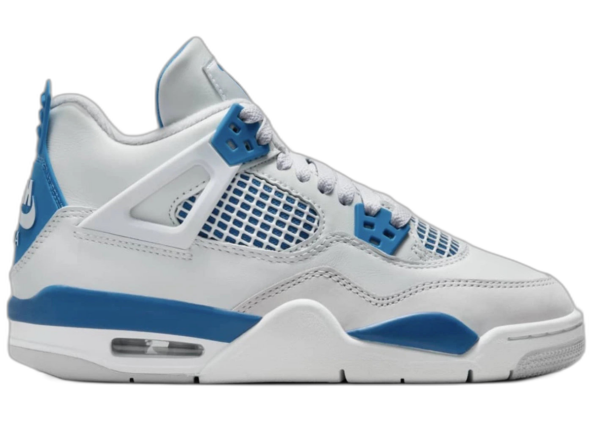 Jordan 4 Retro Military Blue (2024) (GS) - Stylish Youth Sneakers