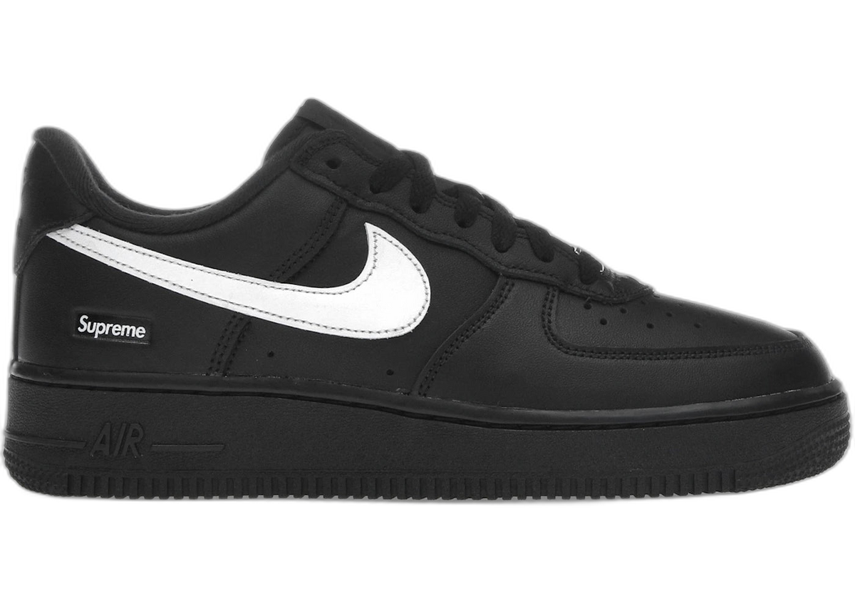 Nike Air Force 1 Low Supreme Black White - Iconic Style and Comfort